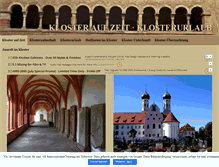 Tablet Screenshot of kloster-auf-zeit.de